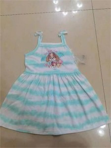 Saia estampada infantil