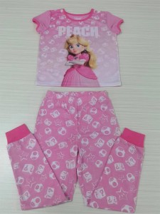 Fato infantil estampado em malha